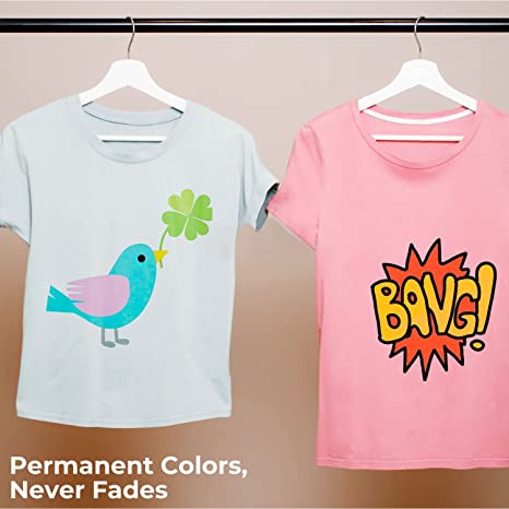 Ohuhu Fabric 30 Color Markers Permanent for Clothes