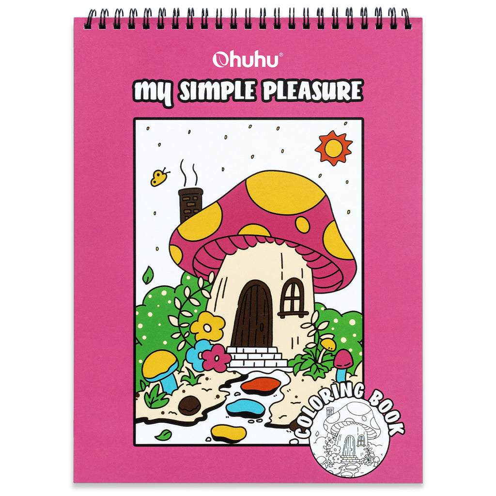 Ohuhu Double-Sided Bleedproof Coloring Book