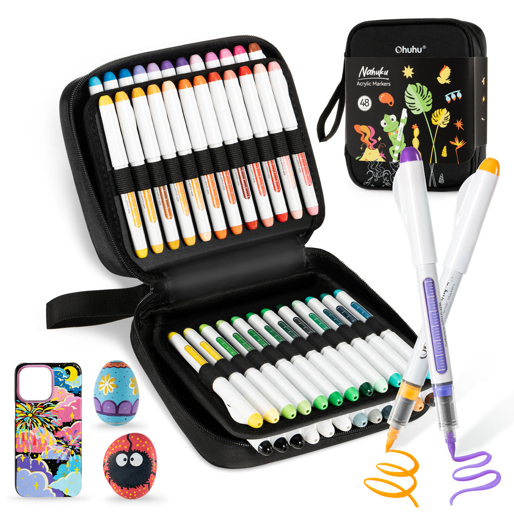 Ohuhu Nahuku Direct-ink Acrylic Markers