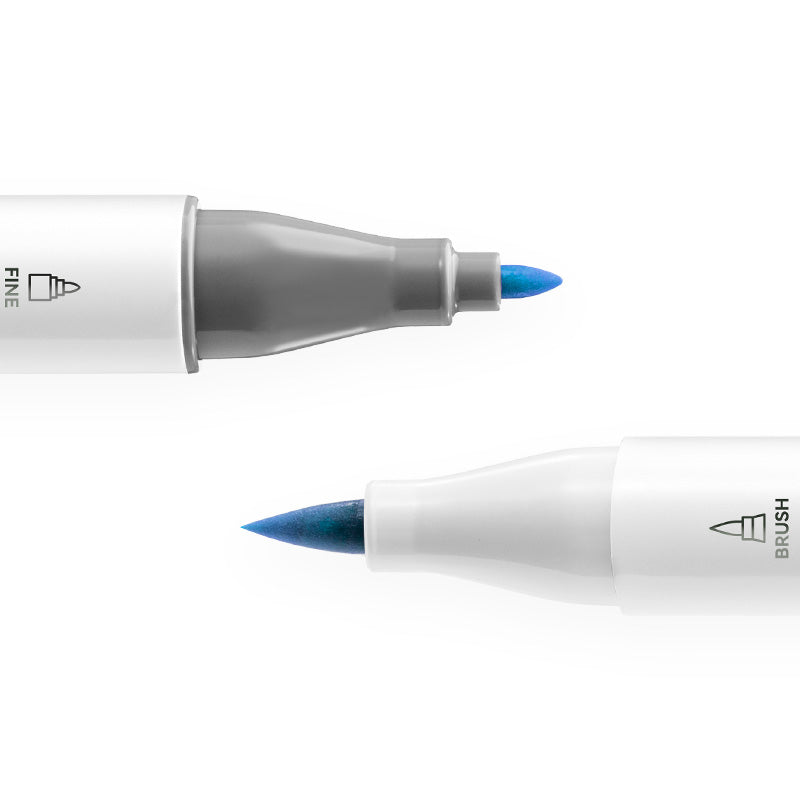 Ohuhu Honolulu B B03 (Replace B030) Individual Marker, Brush & Fine