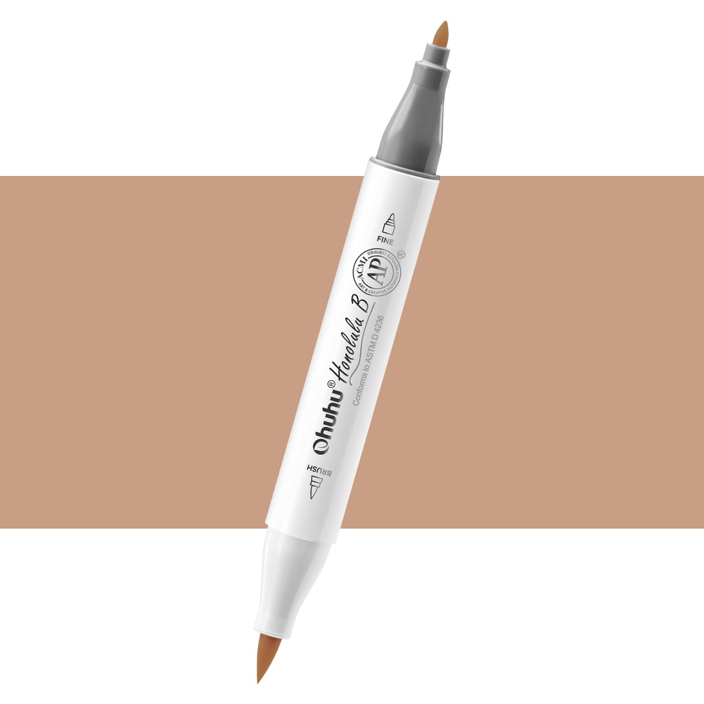 Ohuhu Honolulu B E58 (Replace E170) Individual Marker, Brush & Fine