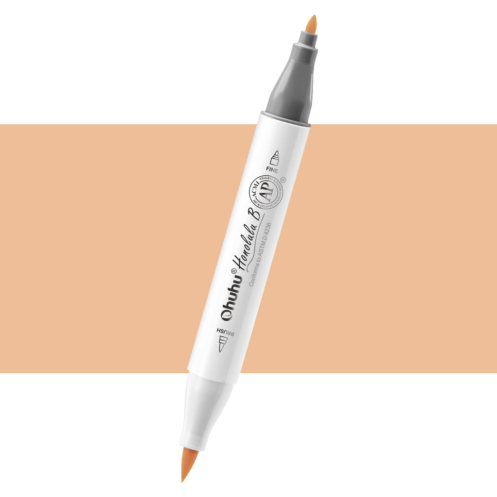 Ohuhu Honolulu B E46 (Replace E220) Individual Marker, Brush & Fine