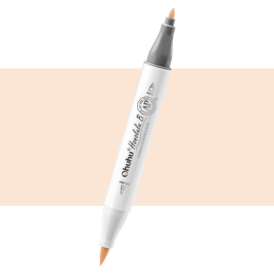 Ohuhu Honolulu B YR05 (Replace E020) Individual Marker, Brush & Fine