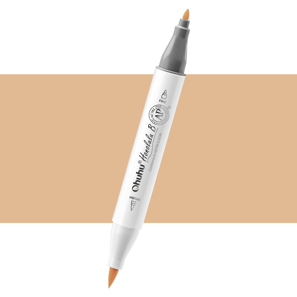 Ohuhu Honolulu B E47 (Replace YR209) Individual Marker, Brush & Fine