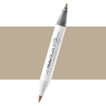 Ohuhu Honolulu B E111 (Replace YG100) Individual Marker, Brush & Fine