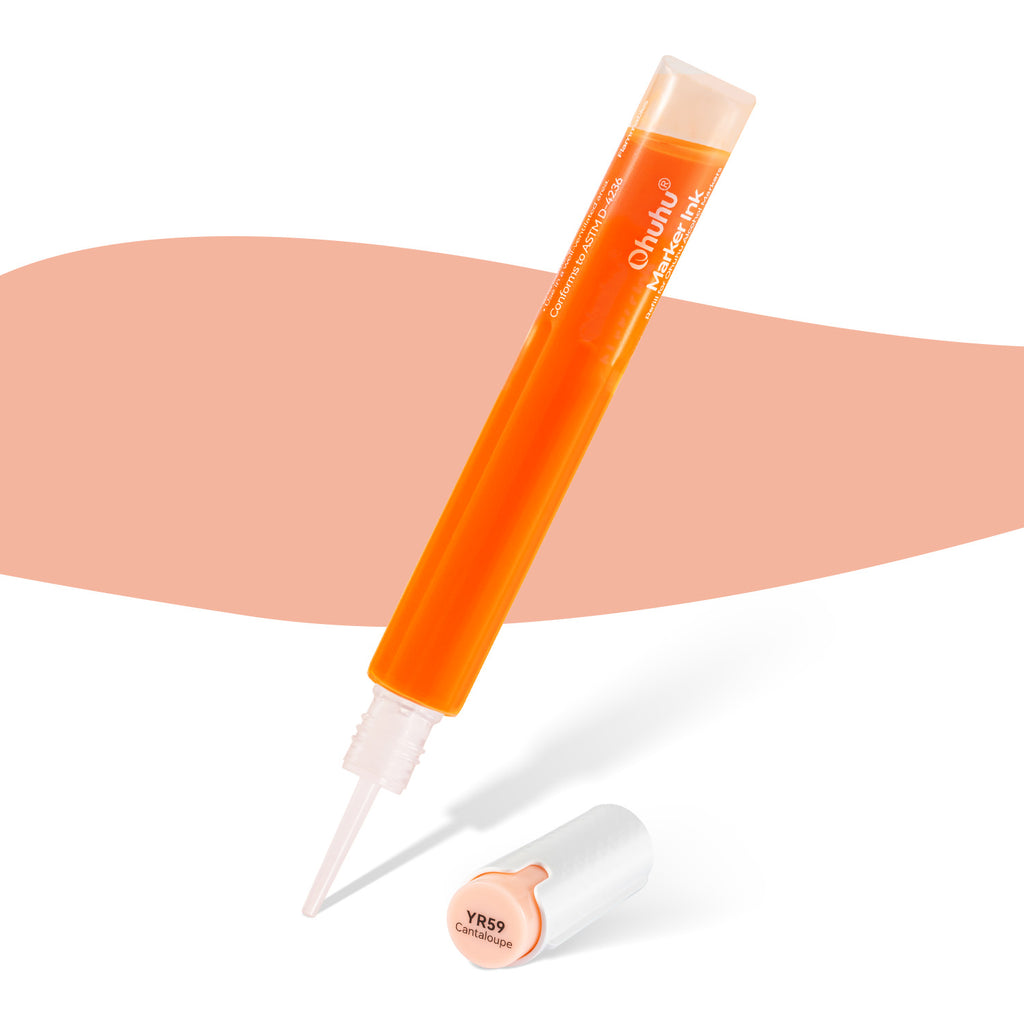 Ohuhu Marker Ink YR59 / YR070 Refill for Alcohol marker