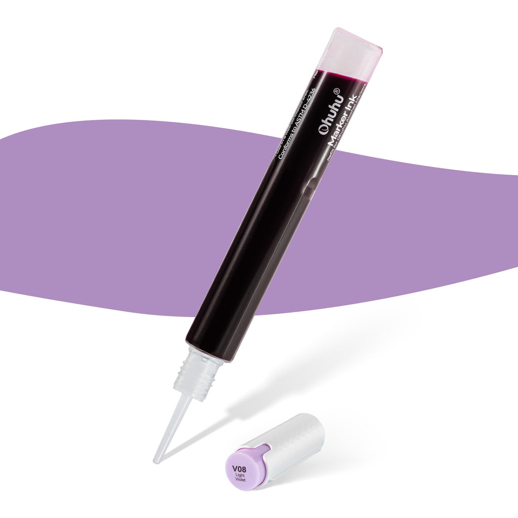 Ohuhu Marker Ink V08 / V050 Refill for Alcohol marker