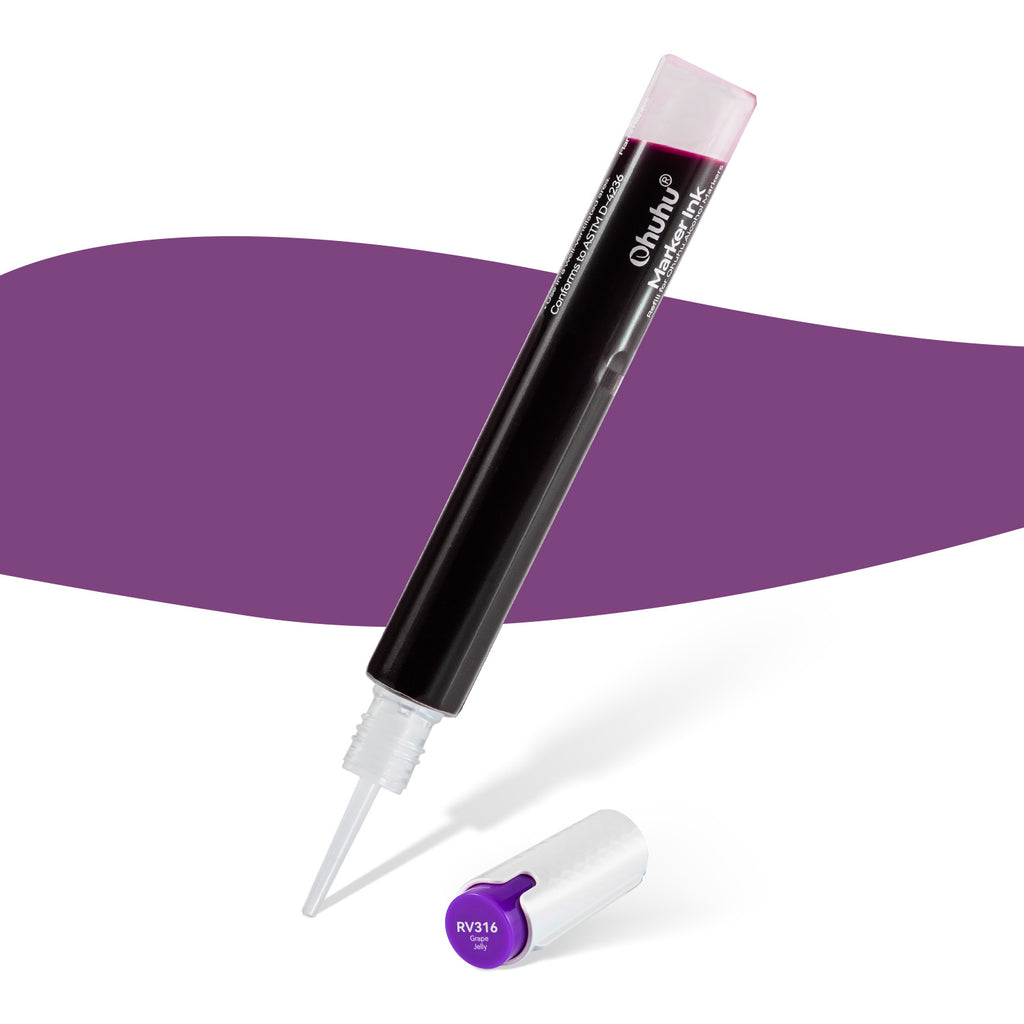 Ohuhu Marker Ink RV316 / R16 / V651 Refill for Alcohol marker