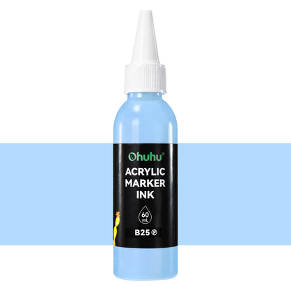 Ohuhu Acrylic Marker Ink Refill for Mauna Kea & Hanauma Series