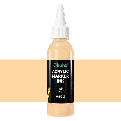 Ohuhu Acrylic Marker Ink Refill for Mauna Kea & Hanauma Series
