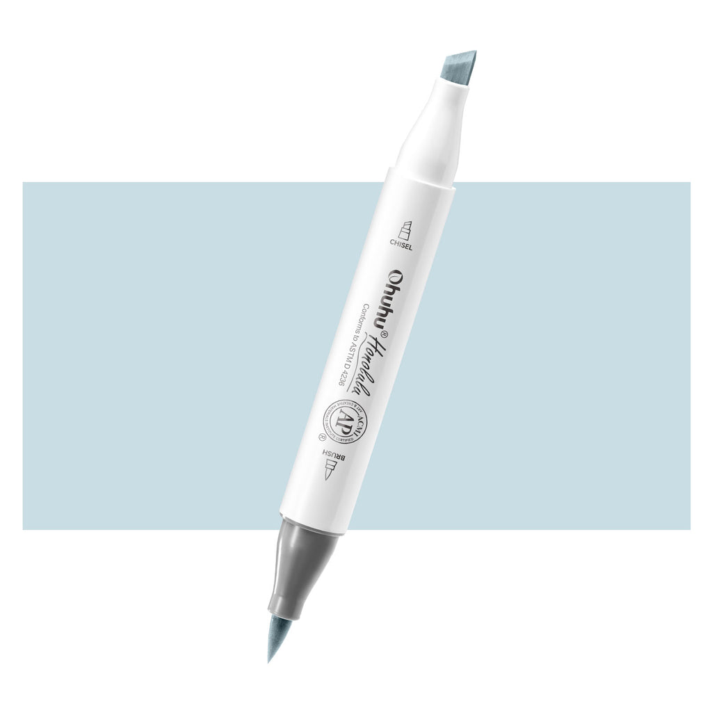 Ohuhu Honolulu B030 / B03 Individual Marker, Brush & Chisel