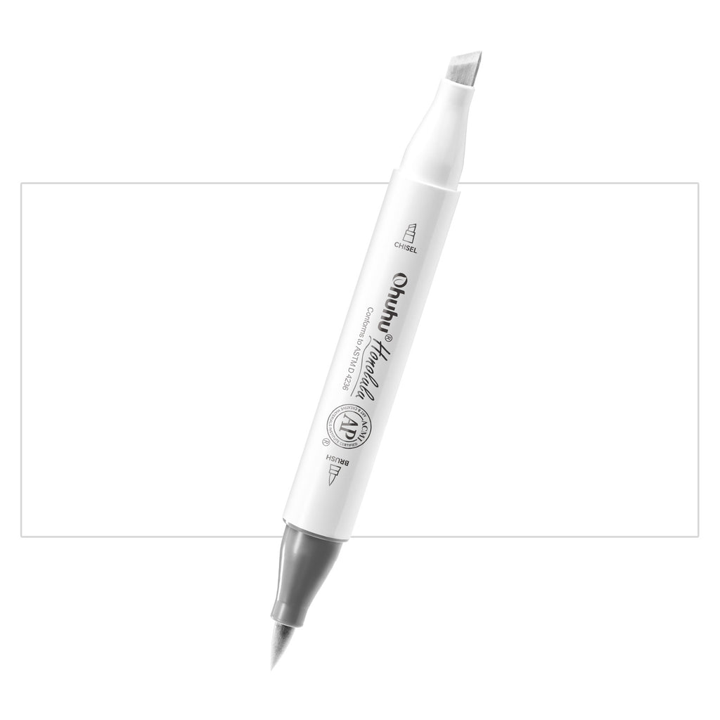 Ohuhu Honolulu 0 Individual Marker, Brush & Chisel