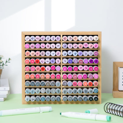 Ohuhu Bamboo Marker Organizer