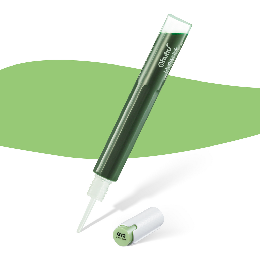 Ohuhu Marker Ink G410 / G483 / GY2 Refill for Alcohol marker