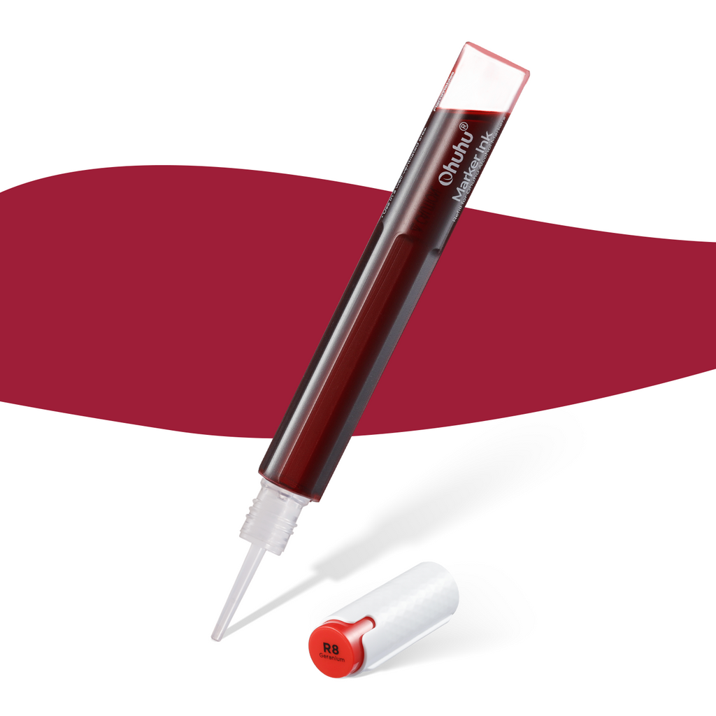 Ohuhu Marker Ink R215 / R865 / R8 Refill for Alcohol marker