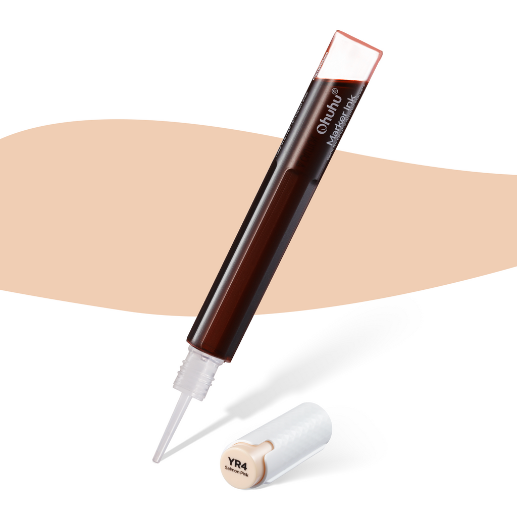 Ohuhu Marker Ink YR07 / YR295 / YR4 Refill for Alcohol marker