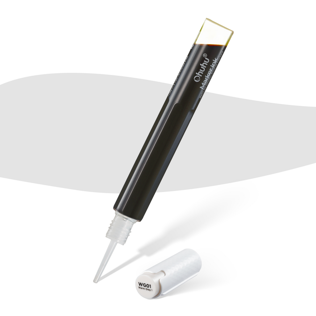Ohuhu Marker Ink YGY11 / WG150 / WG01 Refill for Alcohol marker
