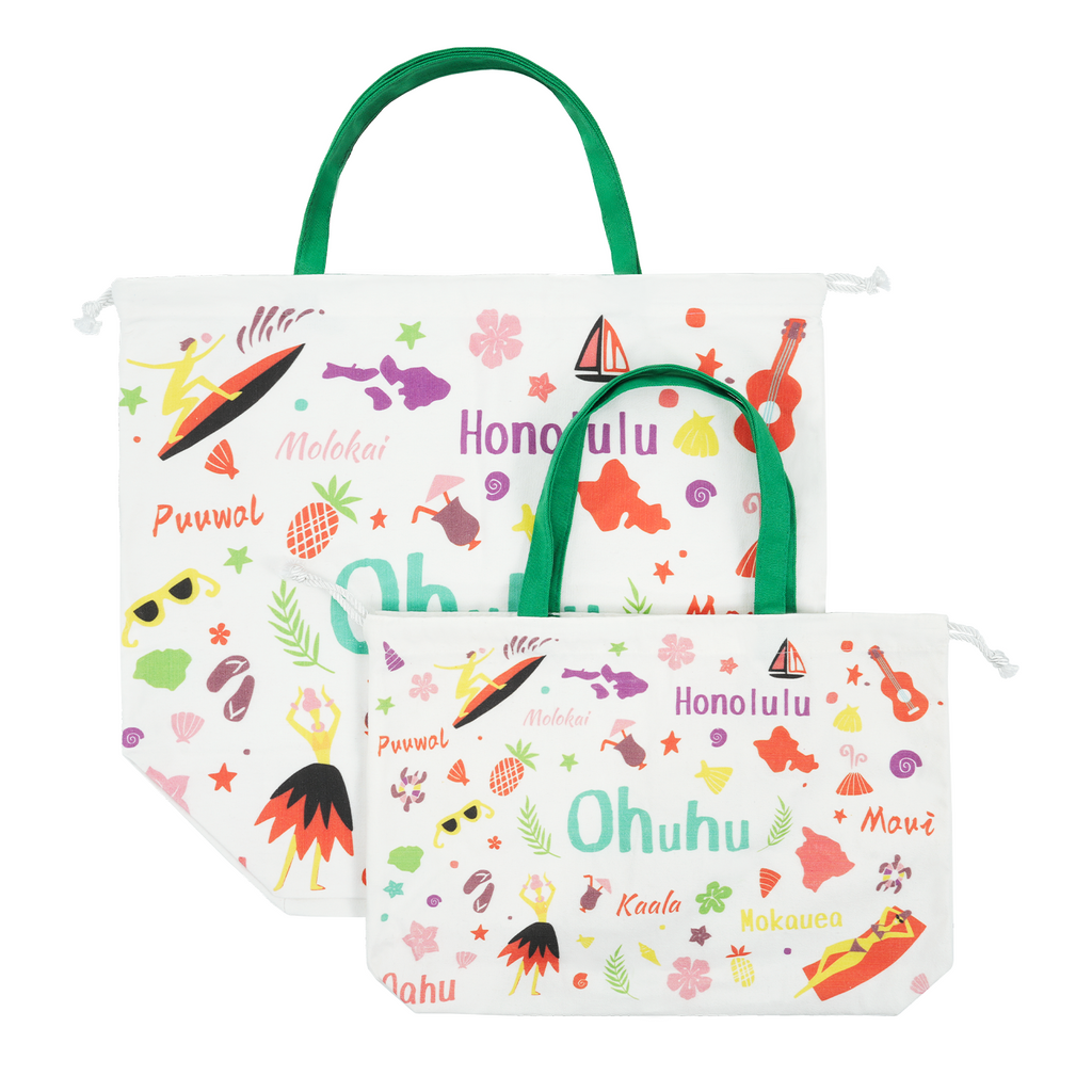 Ohuhu Canvas Gift Bag for Multi-purpose, Available in Two Sizes