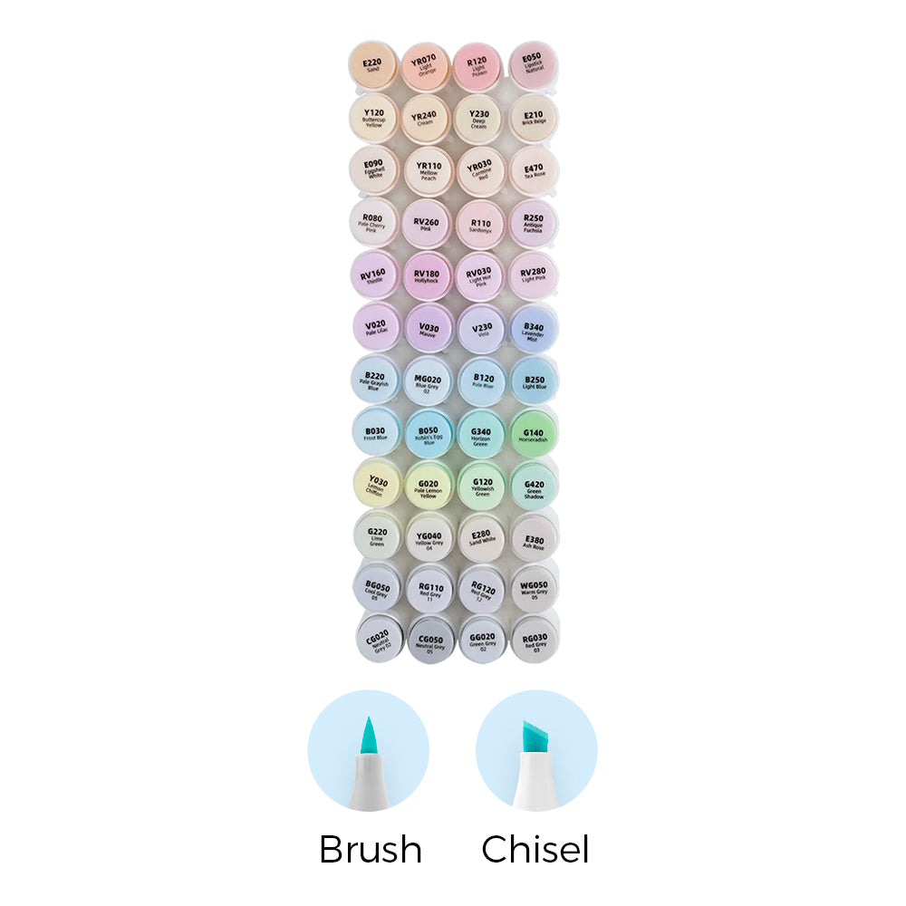 Ohuhu Honolulu Brush Markers - Small Set